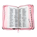 Biblia Reina Valera 1960 Mini-Bolsillo Letra Chica Imitación Piel Rosa Marrón [RVR.16cPJRZTI] 