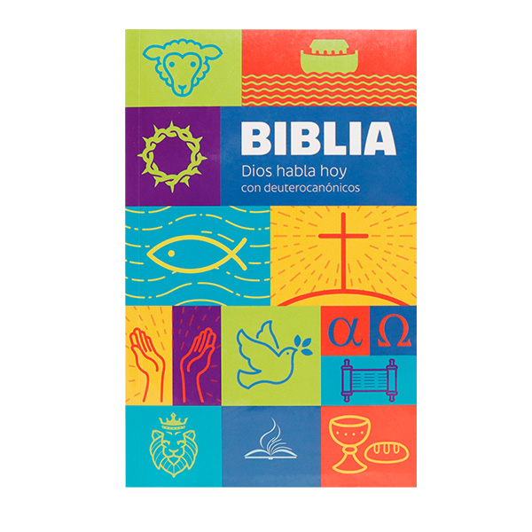 Biblia Misionera Dios Habla Hoy Mediana Letra Mediana Tapa Rústica Símbolos [DHH.60DKue] 