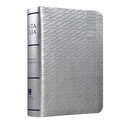 Biblia Reina Valera 1960 Tamaño Bolsillo Letra Mediana Imitación Piel Plata [RVR025cRP]