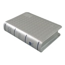 Biblia Reina Valera 1960 Tamaño Bolsillo Letra Mediana Imitación Piel Plata [RVR025cRP]