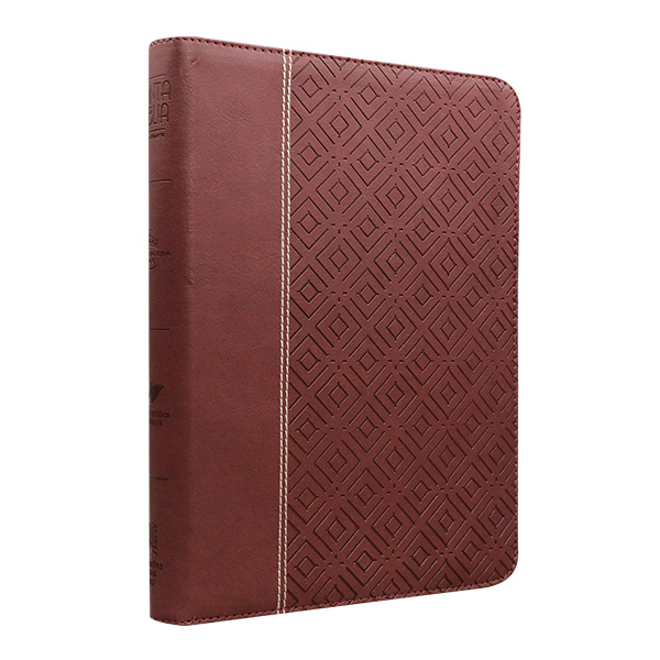 Biblia Reina Valera 1960 Grande Letra Gigante Imitación Piel Vino tinto Código QR [RVR086cZTILGiPJR]