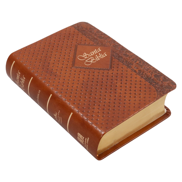 Biblia Reina Valera 1960 Tamaño Bolsillo Letra Mediana Imitación Piel Café [RVR025cTILG] 