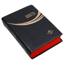 Biblia Reina Valera 1960 Tamaño Bolsillo Letra Mediana Vinil Negro [RVR022c String] 