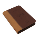 Biblia Vive la Palabra Traducción Lenguaje Actual Mediana Letra Grande Imitación Piel Marrón/Café [TLA.66LGZT] 
