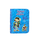 Biblia Infantil Amigos por Siempre Reina Valera 1960 Tamaño Bolsillo Letra Mediana Vinil Azul QR [RVR022cdPZPJRa]  