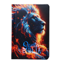 Biblia Reina Valera 1960 Tamaño Bolsillo Letra Chica Tapa Dura León RVR.23cLGPJR 