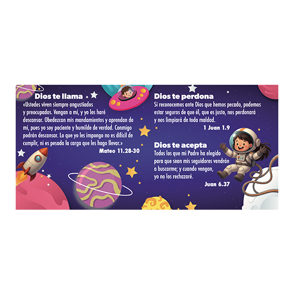 Paquete de Folletos Esto es Para Ti Traducción Lenguaje Actual -  Espacio (100 Piezas) 