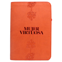 Biblia Mujer Virtuosa Reina Valera 1960 Mediana Letra Grande Imitación Piel Terracota Cierre PJR [RVR066ZLGPJR] 