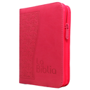 Biblia Traducción Lenguaje Actual Chica Letra Chica Imitación Piel Fucsia Cierre [TLA.46ZLM] 
