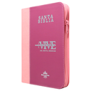 Biblia Vive la Palabra Reina Valera 1960 Mediana Letra Grande Imitación Piel Fucsia Cierre PJR [RVR066LGZTPJR] 