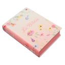 Biblia Traducción Lenguaje Actual Chica Letra Grande 8 pts Vinil Canto Rosa TLA042LG Lustre 