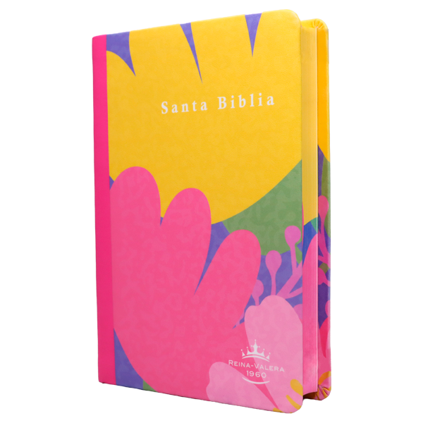 Biblia Reina Valera 1960 Mediana Letra Gigante 14 pts Imitación Piel PU RVR065cLGiPJR Lycoris 