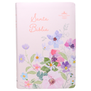 Biblia Reina Valera 1960 Mediana Letra Gigante 14 pts Imitación Piel PU RVR065cLGiPJR Flower 