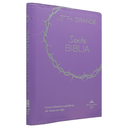 Biblia Reina Valera 1960 Mediana Letra Grande Covertex Lila [RVR.65cLGPJR]