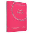 Biblia Reina Valera 1960 Mediana Letra Grande Covertex Rosa [RVR.65cLGPJRTIZ-GPR]