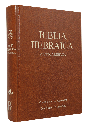 Biblia de Estudio Hebráica Tapa Dura Color Café Prefacio Bilingüe 
