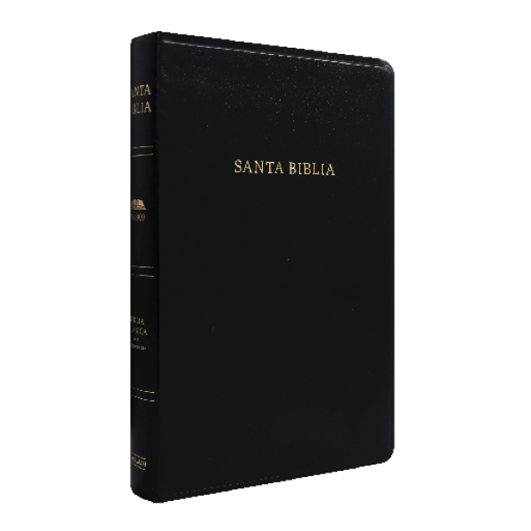 Biblia Clásica Reina Valera 1909 Con Referencias Negro Imitación Piel