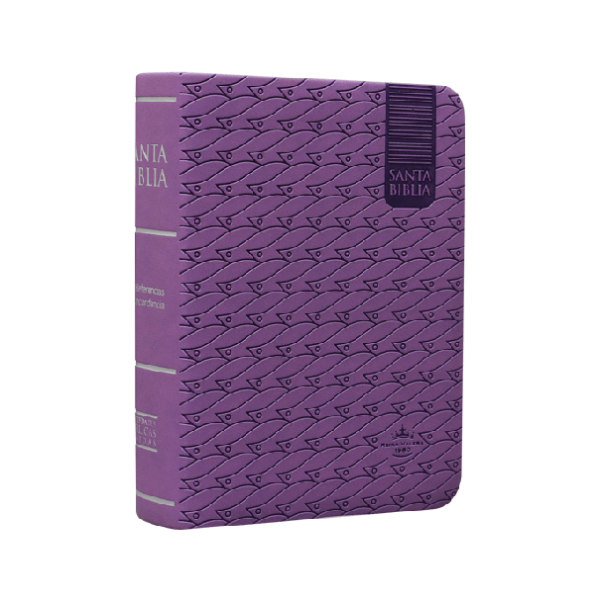 Biblia Reina Valera 1960 Tamaño Bolsillo Letra Mediana Imitación Piel Morado [RVR025cRP]