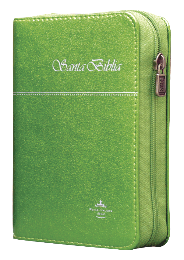 Biblia Reina Valera 1960 Tamaño Bolsillo Letra Mediana Imitación Piel Verde [RVR025cZTI]