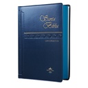 Biblia Reina Valera 1960 Chica Letra Chica Vinil Azul [RVR042C]
