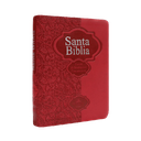 Biblia Fuente de Bendiciones Reina Valera 1960 Chica Letra Mediana Imitación Piel Roja [RVR045cLMFB]