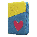 Biblia Reina Valera 1960 Chica Letra Mediana Imitación Piel Azul/Amarillo [RVR045cZLGPJR]