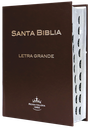 [9781598775686] Biblia Reina Valera 1960 Mediana Letra Grande Tapa Dura Café [RVR053CTILGPJR]