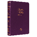 Biblia Reina Valera 1960 Mediana Letra Grande Imitación Piel Morado [RVR065CLG]