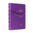 Biblia Reina Valera 1960 Mediana Letra Grande Imitación Piel Púrpura [RVR065CLG]