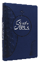 Biblia Reina Valera 1960 Mediana Letra Grande Imitación Piel Azul [RVR065CLG]