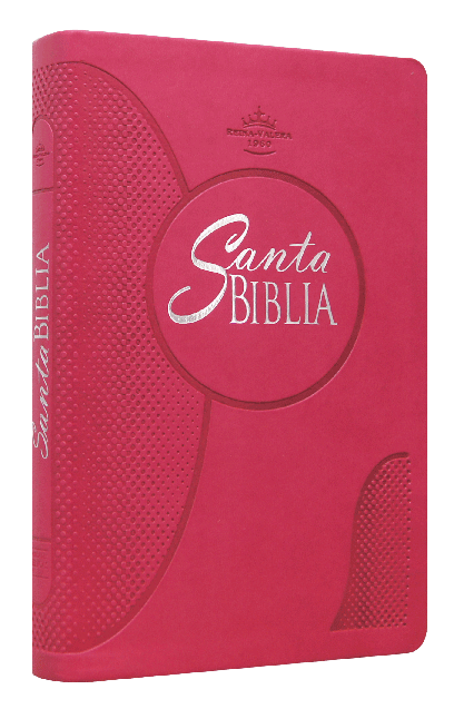 Biblia Reina Valera 1960 Mediana Letra Grande Imitación Piel Fiusha [RVR065cLGPJR]