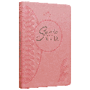 [7898521808556] Biblia Reina Valera 1960 Mediana Letra Grande Imitación Piel Rosa [RVR065cLGPJR]