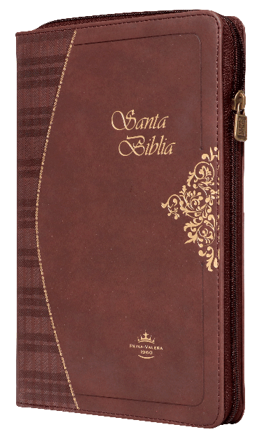 Biblia Reina Valera 1960 Mediana Letra Grande Imitación Piel Vino [RVR065cZTI]