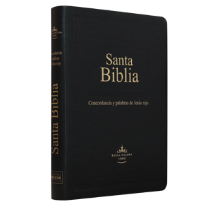 Biblia Reina Valera 1960 Grande Letra Gigante Imitación Piel Negro Lujo [RVR086CLGIPJR]