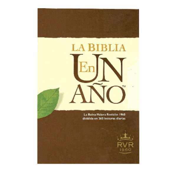Biblia En Un Año Reina Valera 1960 Mediana Letra Mediana Tapa Dura [RVR63]