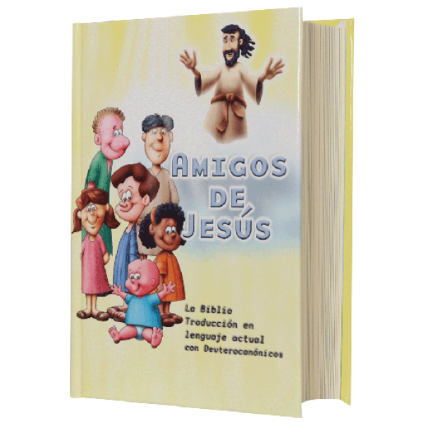 Biblia Infantil Traducción Lenguaje Actual Chica Letra Mediana Tapa Dura Amarilla [TLA43DKLG]