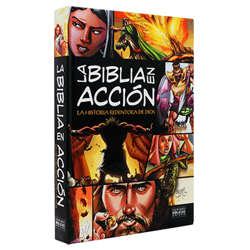 Libro en Biblia en Acción Traducción Lenguaje Actual Mediana Pasta Dura Comics [TLA563PBA]