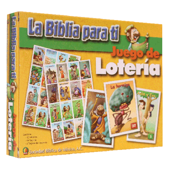 Juego de Mesa Lotería La Biblia Para Ti