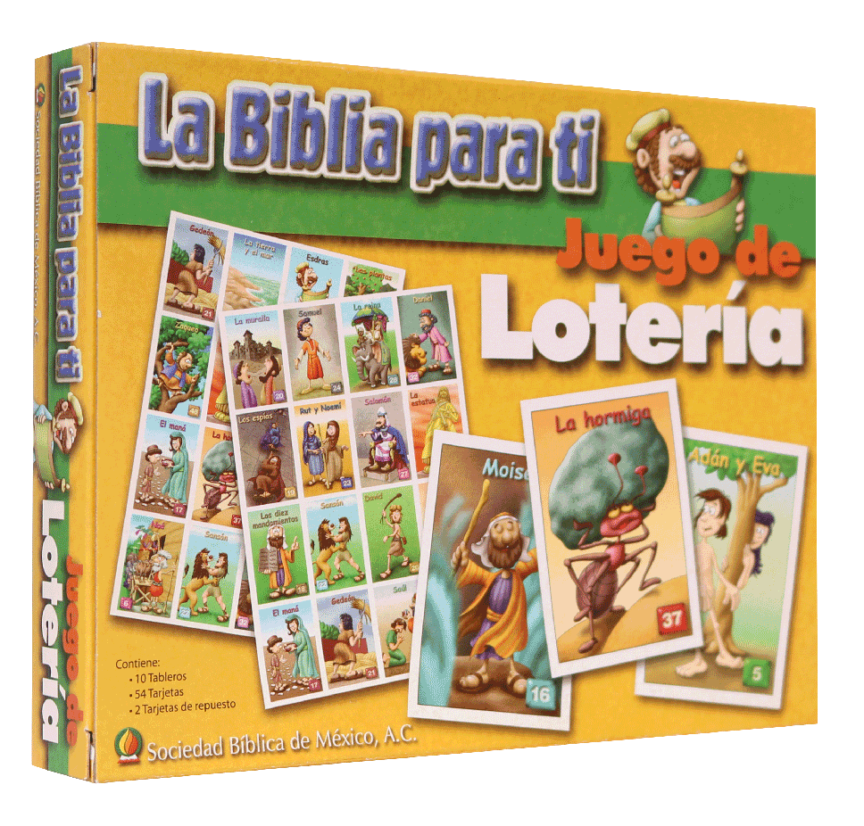 Juego de Mesa Lotería La Biblia Para Ti