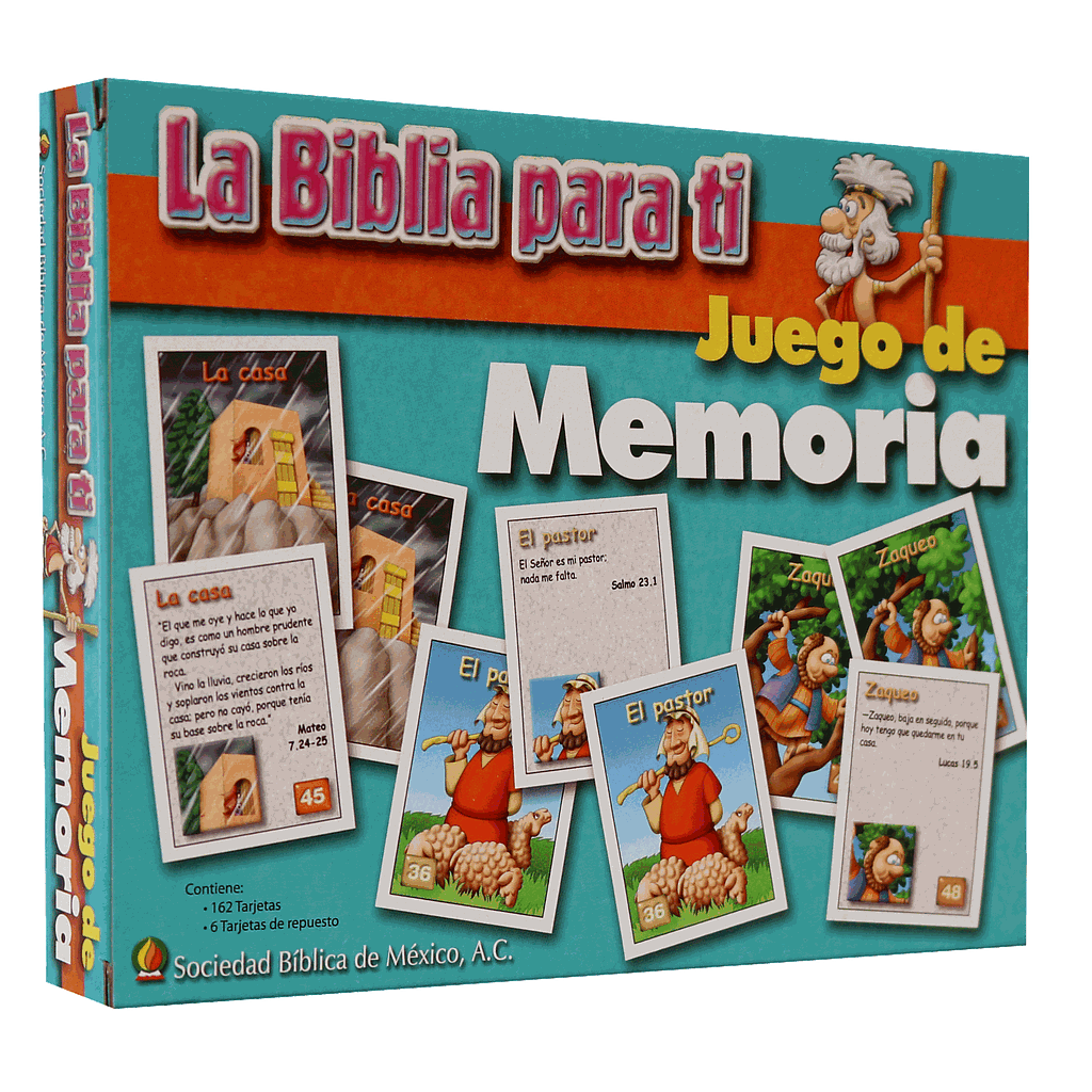 Juego de Mesa Memorama La Biblia para Ti