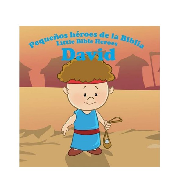 Libro David Pequeños Héroes de la Biblia Bilingue