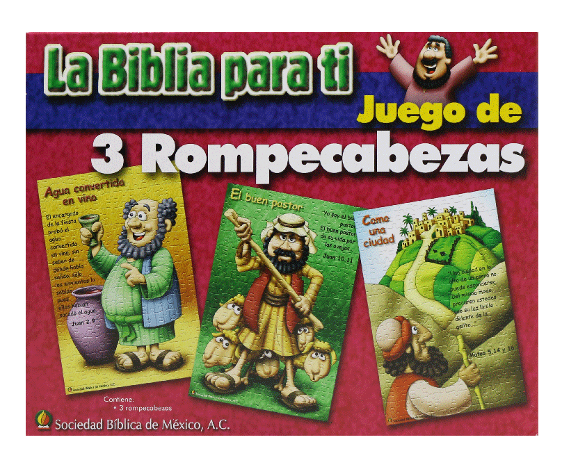 Juego de Mesa Rompecabezas La Biblia Para Ti