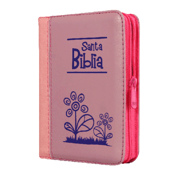 Biblia Reina Valera 1960 Bolsillo Letra Chica Imitación Piel Rosa [RVR025cZLG]