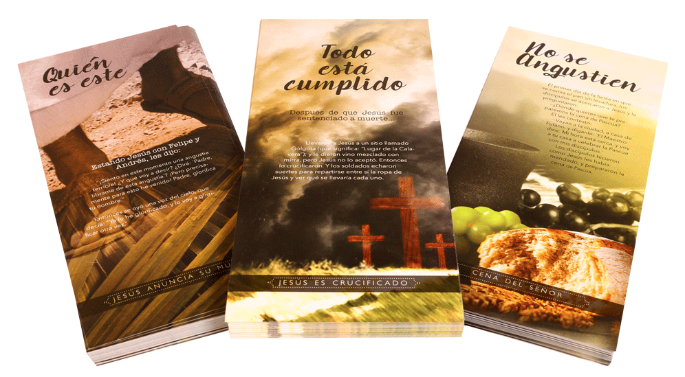 Paquete de Folletos Bíblicos Día de Muertos Dios Habla Hoy (100 Piezas)