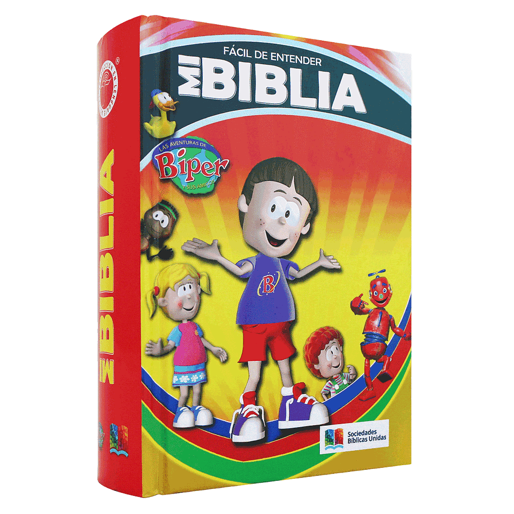 Biblia Infantil Biper Traducción Lenguaje Actual Chica Letra Chica Tapa Dura Código QR [TLA023eBIPER]