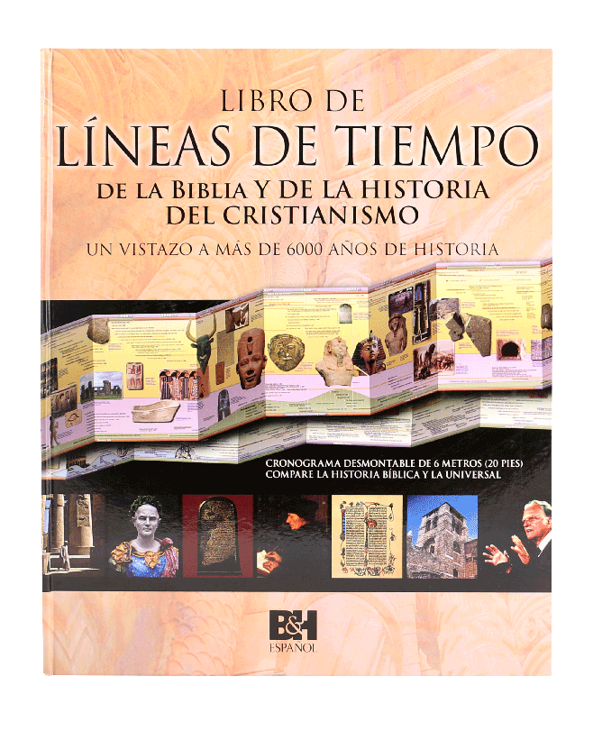 Libro Líneas De Tiempo De La Biblia y De La Historia Del Cristianismo