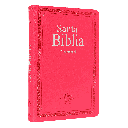 Biblia Reina Valera 1960 Mediana Letra Mediana Imitación Piel Rosa [RVR066ec]