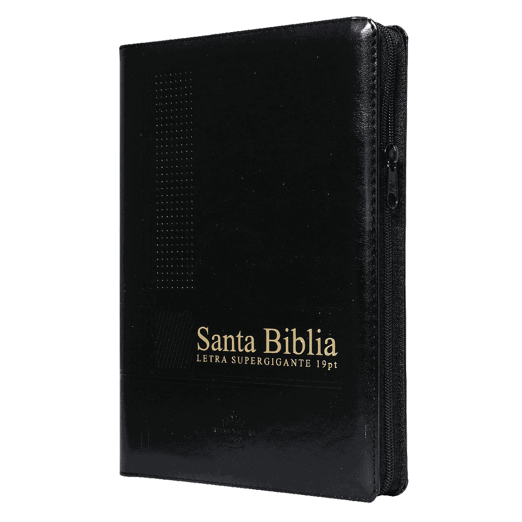 Biblia Reina Valera 1960 Grande Letra Super Gigante Imitación Piel Negro [RVR085cLSGiPJRZTI]