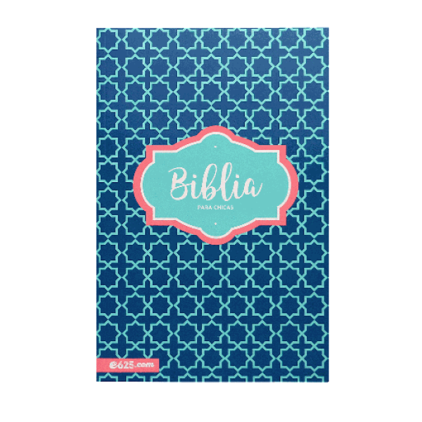 Biblia NBV Para Chicas Mediana Letra Chica Rustica Azul [NBV060]