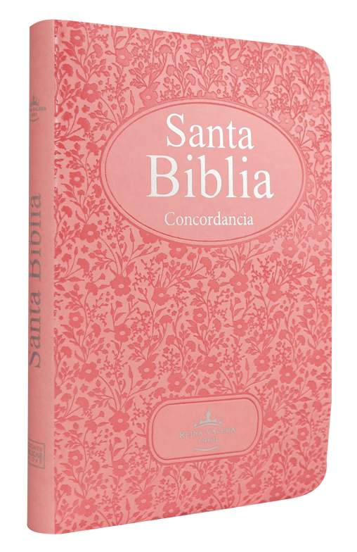 Biblia Reina Valera 1960 Mediana Letra Mediana Imitación Piel Rosa [RVR066ecTI]